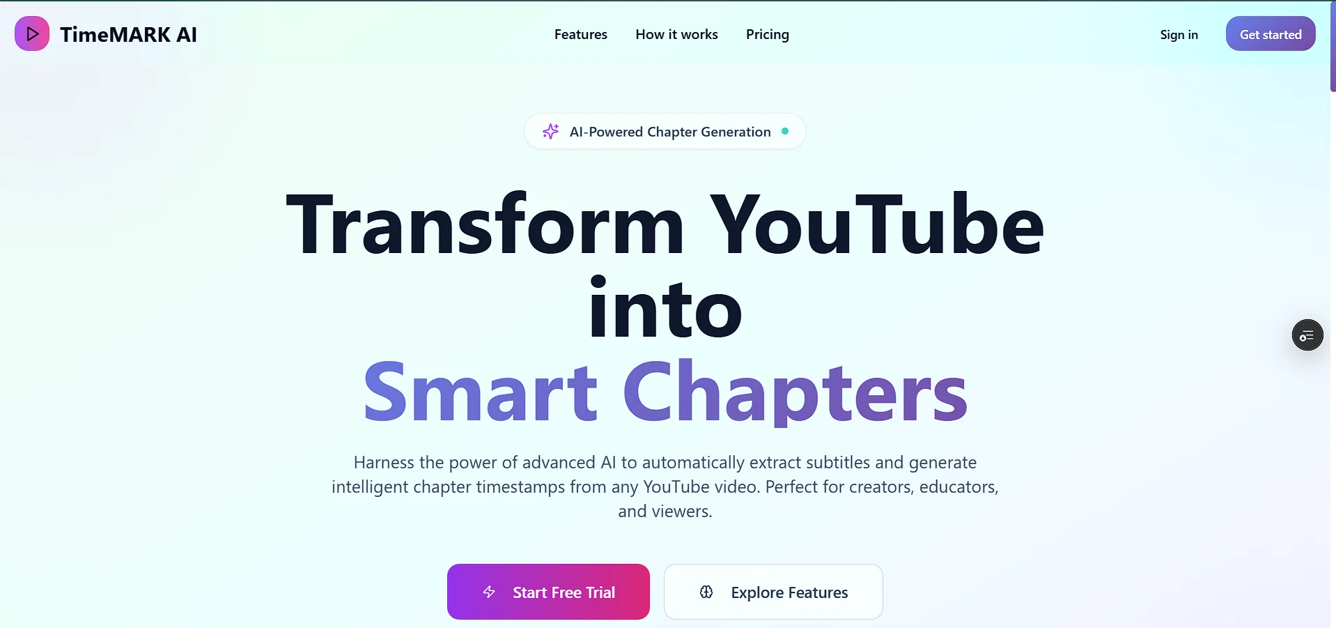 TimeMark AI Project Screenshot